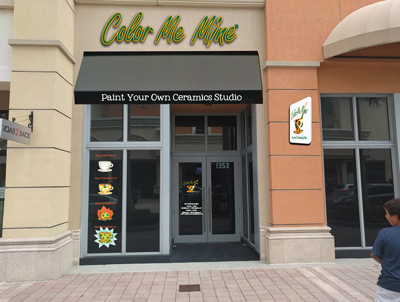 Color Me Mine Channel Letter Photo
